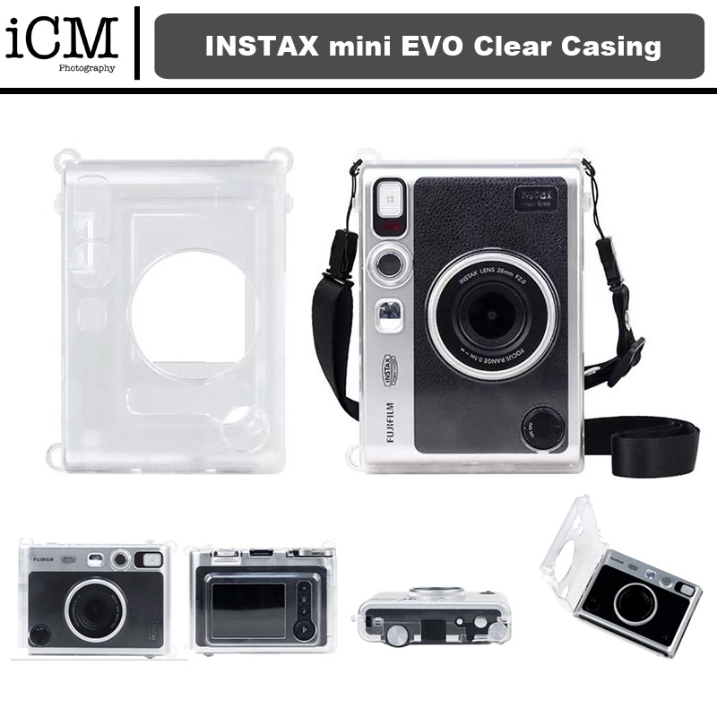 Fujifilm Instax Mini Evo Clear Case Casing Protective Cover