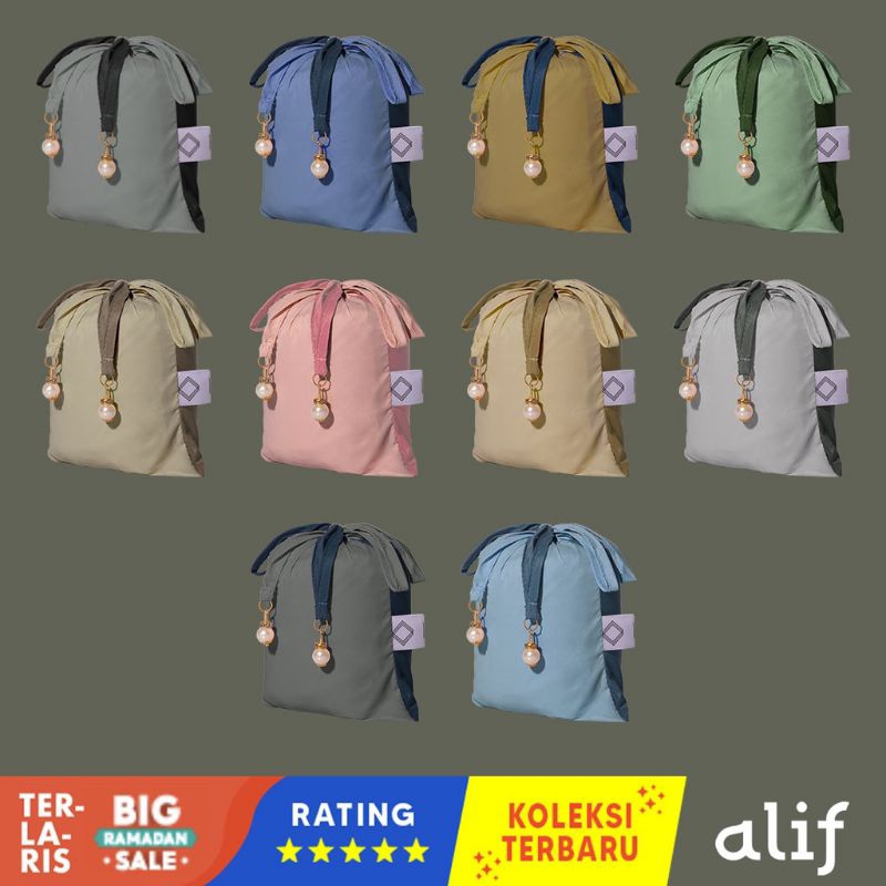 New!! TRAVEL MINI ALF BY ALIF MODERN WEAR TWO TONE Parachute KOREA PREMIUM COLLECTION