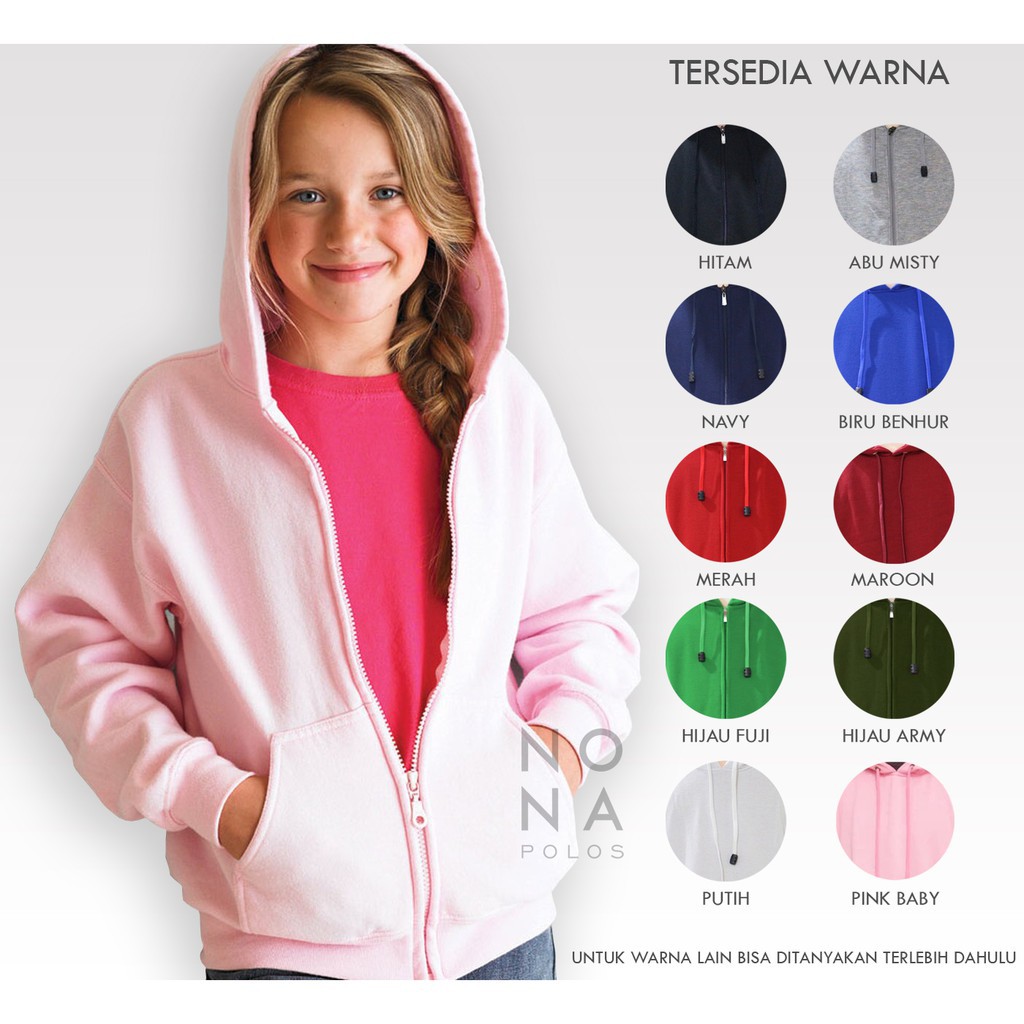Plain Children's SWEATER/Zipper Children's SWEATER
