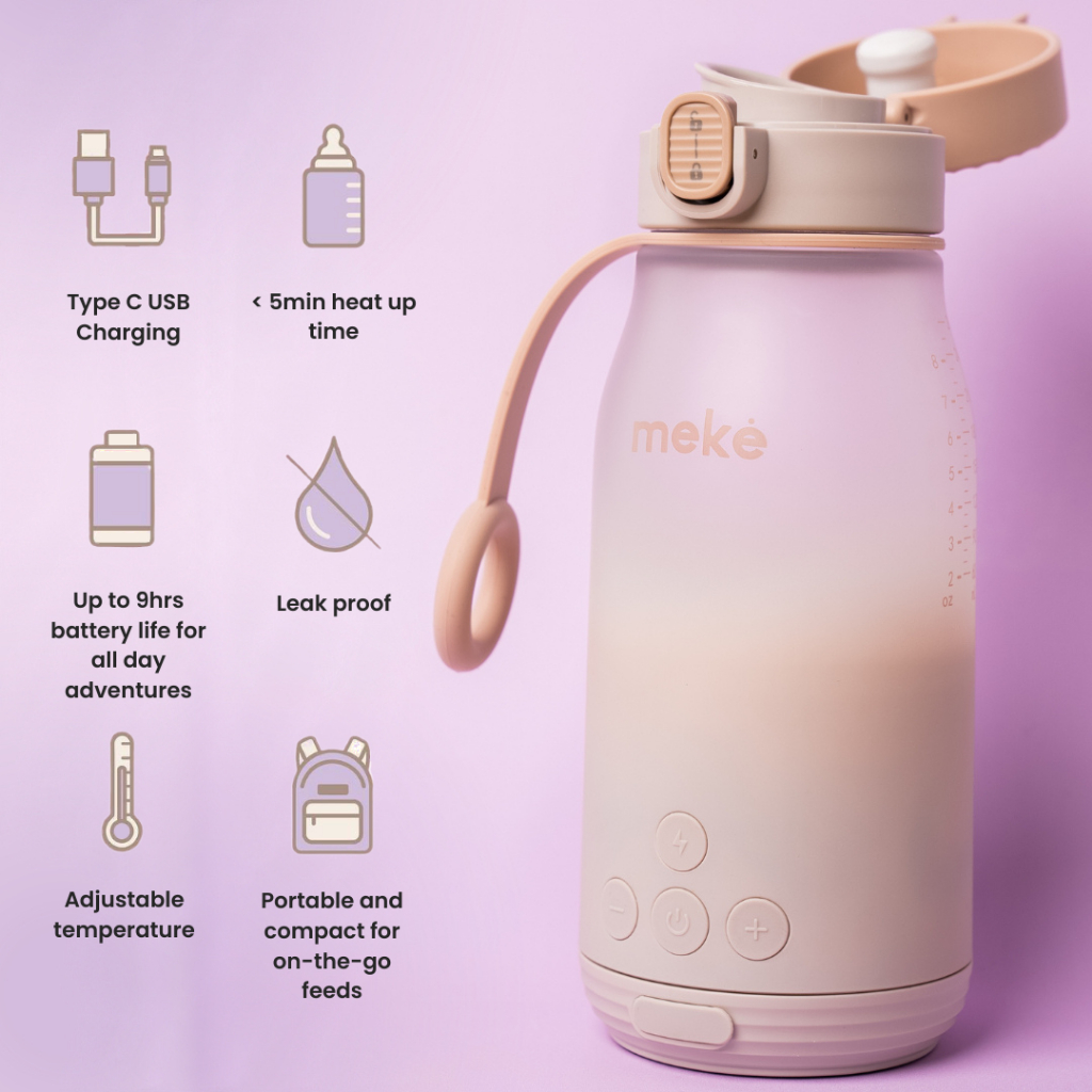 Meke Baby Portable Milk Warmer