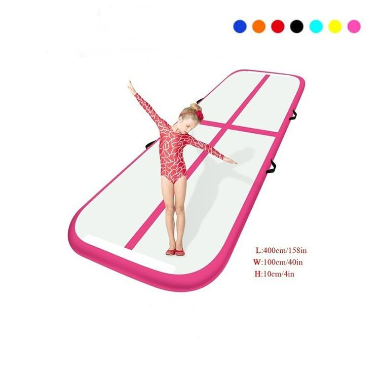 ?? [READY STOCK] Gymnastics Air Mat Tumble Track Tumbling Mat Inflatable Floor Mats With Electric Air Pump