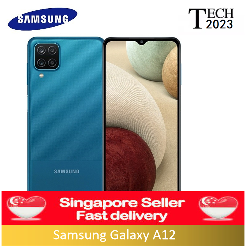 【Brand new&Sealed】Original Samsung Galaxy A12  | Android 11 | Export Set