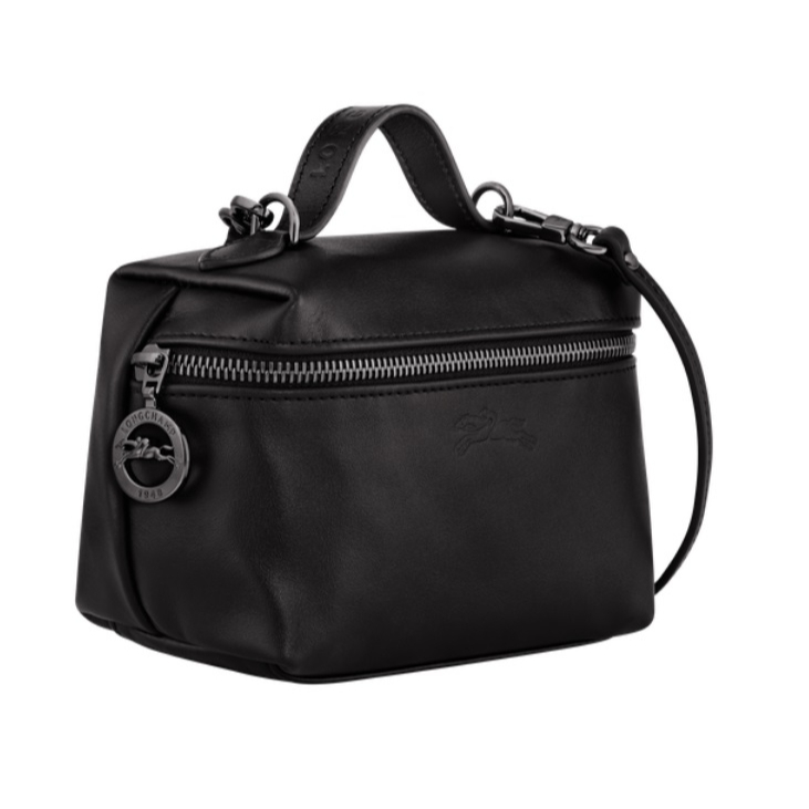 [PRE-ORDER] LONGCHAMP XTRA FOLDING VANITY XS - BLACK 2023