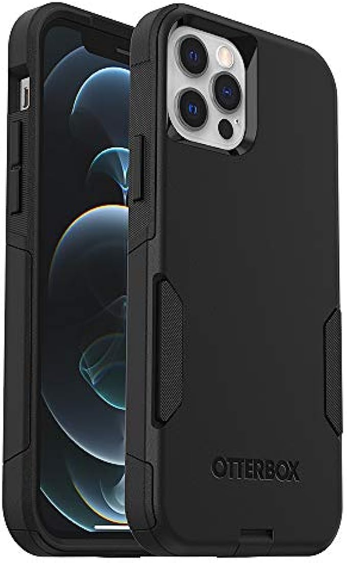 OTTERBOX COMMUTER SERIES Case for iPhone 12 & iPhone 12 Pro - BLACK