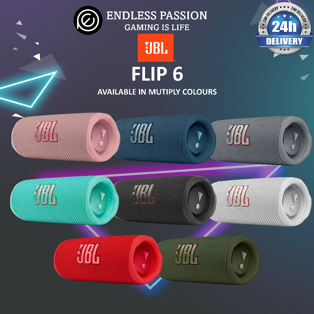 JBL FLIP 6 WIRELESS PORTABLE SPEAKER