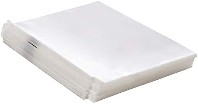 Amazon Basics Clear Sheet Protectors for 3 Ring Binder, 8.5 x 11 Inch, 200-Pack