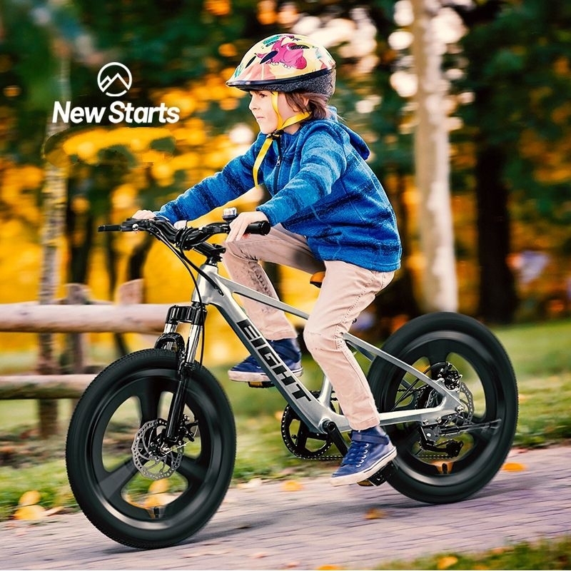 [SG stock full assembled] Modern style 20/22 inch Magnesium alloy bladed wheels 7speed Children Kids Bike or Bicycle