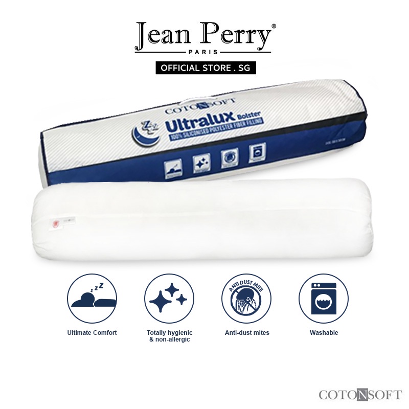 CotonSoft UltraLux Bolster I Soft Bolster I Washable Bolster I Comfort Bolster I Long Pillow I Long Bolster
