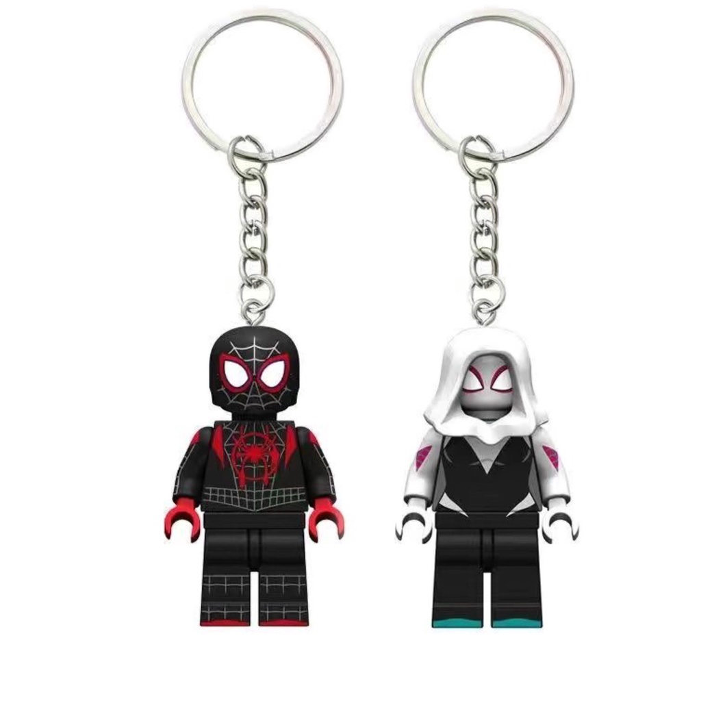 Ready Stock New Style Spiderman Keychain Keychain Schoolbag Pendant Student Gift