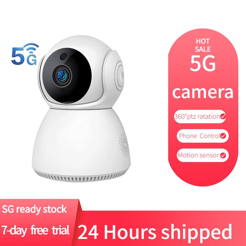 5G Wifi Camera HD 1080P Wireless Home CCTV PTZ Camera